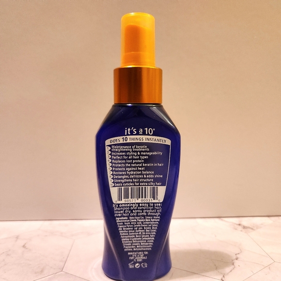 It's a 10 Miracle Leave-In Conditioner Plus Keratin Mini NEW - Picture 3 of 8
